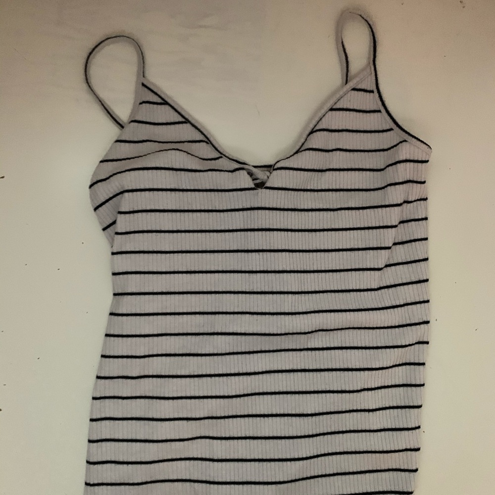 striped tank top